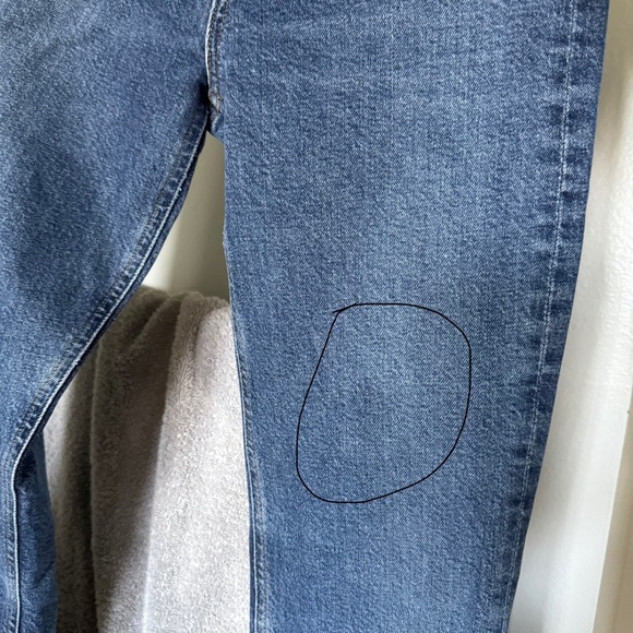 Agolde Riley High Rise Straight Crop in Pastime Size 25 - Picture 12 of 14